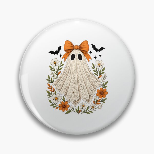 Item preview, Cute Lace Ghost designed and sold by seektopus.