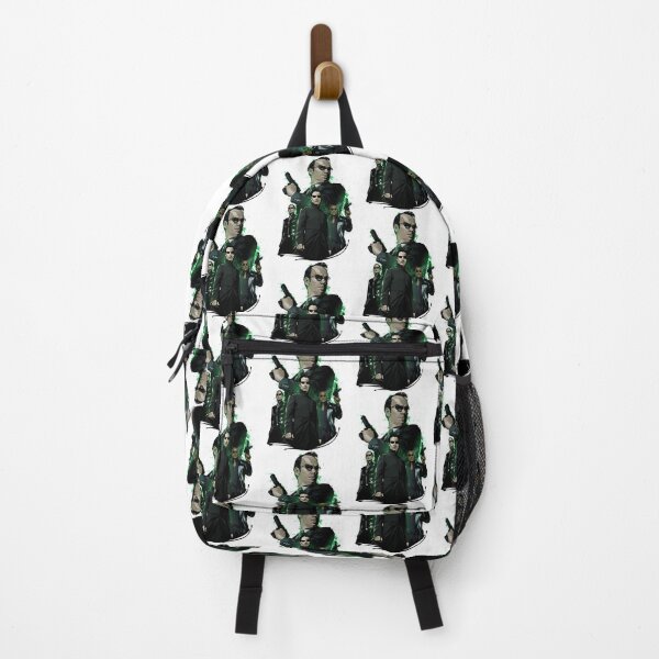 Item preview, Futuristic Digital Matrix Inspired Abstract Design with Green Code Pattern designed and sold by JustelioShop.