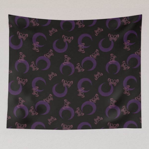 Item preview, Moths & Moons designed and sold by birchandbirdbk.