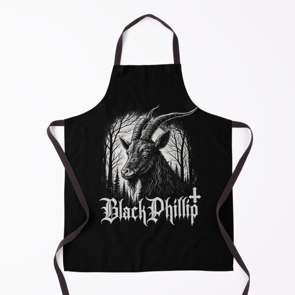 Item preview, Black Phillip_ Moonlit Gothic Goat The VVitch Horror Movie designed and sold by burrito-site.