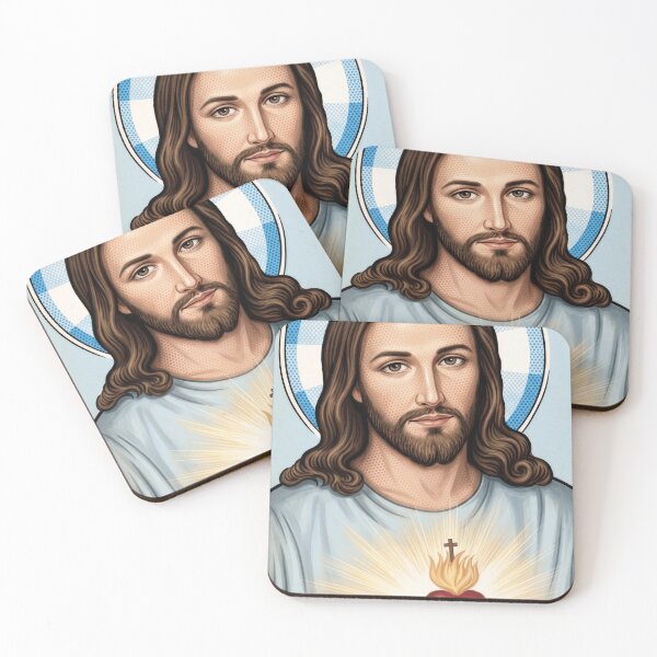 Item preview, Pop Art Jesus Sacred Heart Vintage Comic Style Graphic designed and sold by Terry Bain.