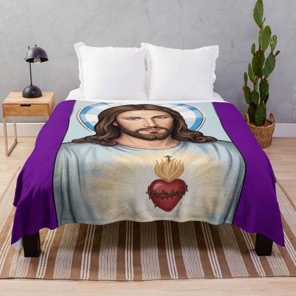 Item preview, Pop Art Jesus Sacred Heart Vintage Comic Style Graphic designed and sold by Terry Bain.