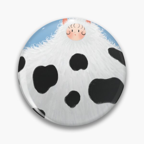Item preview, Miss Fluffy Moo designed and sold by ByVanillasky.