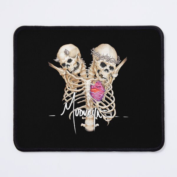 Item preview, MUDVAYNE Horror Skeleton Heart Gothic Band Artwork designed and sold by Deliachmidt.