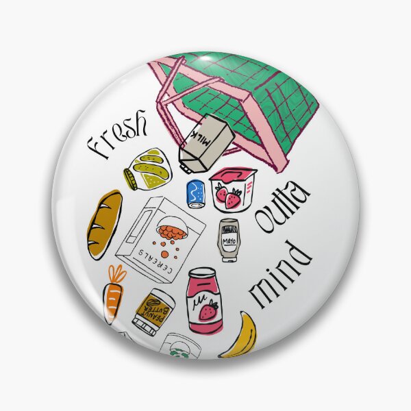 Item preview, Fresh Outta Mind Spilled Groceries  designed and sold by The Lady Goblin's Goods.