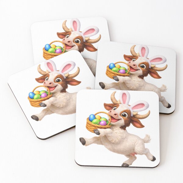 Item preview, Boer Goat Easter Basket designed and sold by Sillytoe.