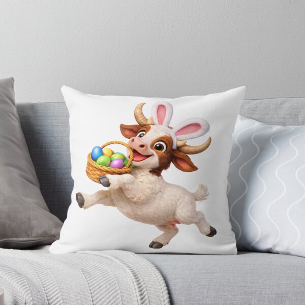 Item preview, Boer Goat Easter Basket designed and sold by Sillytoe.