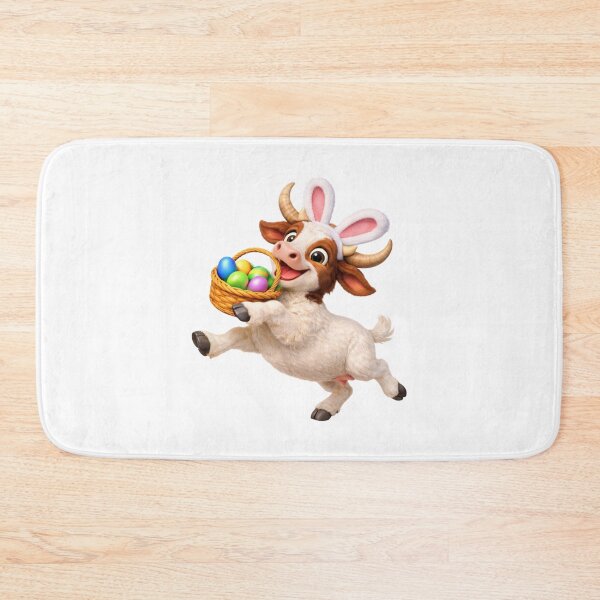 Item preview, Boer Goat Easter Basket designed and sold by Sillytoe.