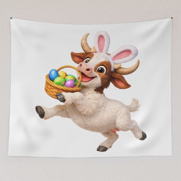 Item preview, Boer Goat Easter Basket designed and sold by Sillytoe.