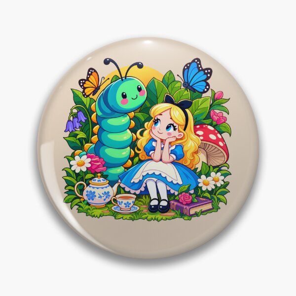 Item preview, Alice In Wonderland, The Caterpillar designed and sold by Myra365Art.
