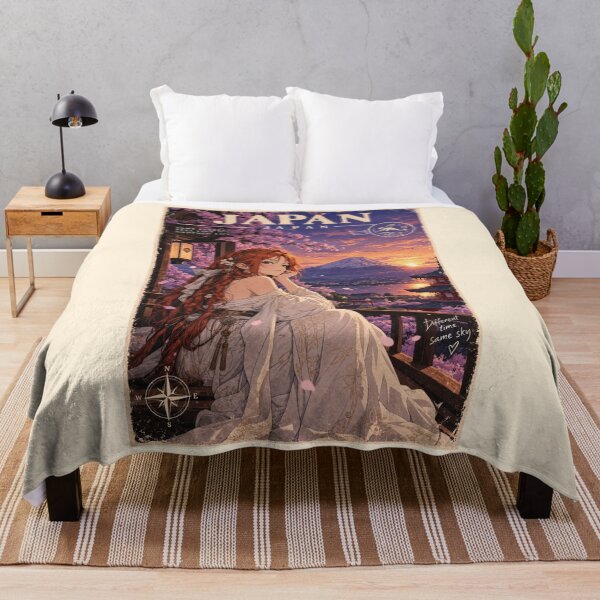 Item preview, Dreams Beneath Fuji - Redhead Knight Time Traveler designed and sold by DibujandoPorfa.