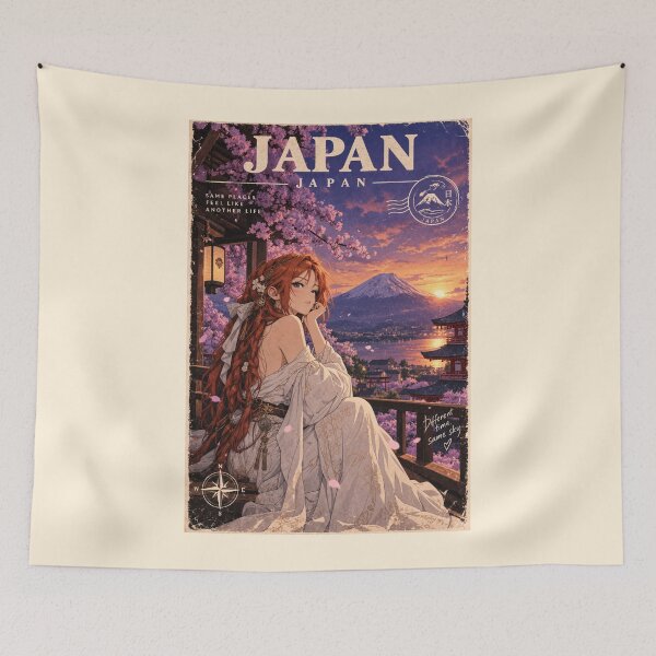 Item preview,  Dreams Beneath Fuji - Redhead Knight Time Traveler  designed and sold by DibujandoPorfa.