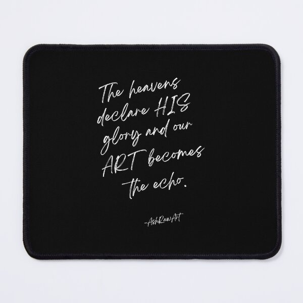 Item preview, FAITH + CREATIVITY | The Heavens Declare - Inspired by Psalm 19:1 | Soul-stirring light infused minimalist design by AshRawArt designed and sold by ashrawArt Designer Boutique Art.