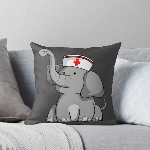 Item preview, Funny Nurse Elephant Design Celebrating International Nurse Day designed and sold by Kahnman.