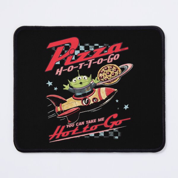 Item preview, Retro Alien Pizza Rocket Hot to Go designed and sold by DianeWas171898.