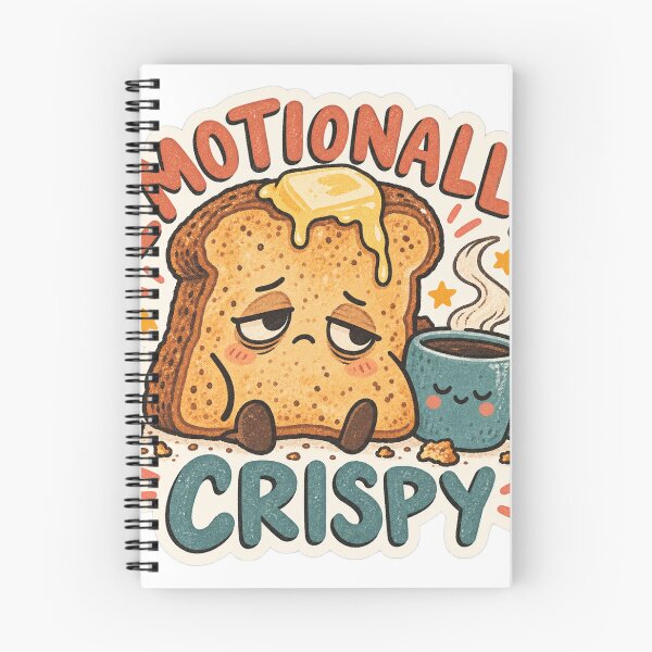 Item preview, Emotionally Crispy Toast designed and sold by sublidesign.