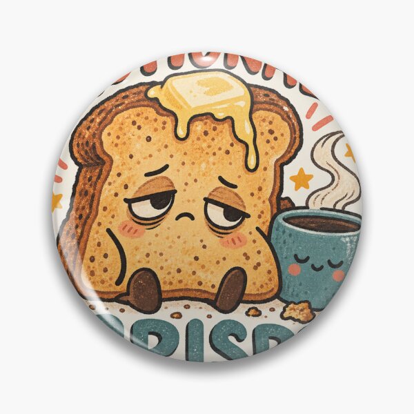 Item preview, Emotionally Crispy Toast designed and sold by sublidesign.