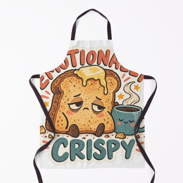 Item preview, Emotionally Crispy Toast designed and sold by sublidesign.