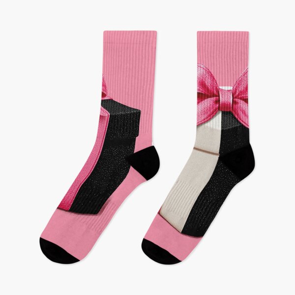 Item preview, Elegant Black and White Gift Box with Pink Bow designed and sold by colorful-white.