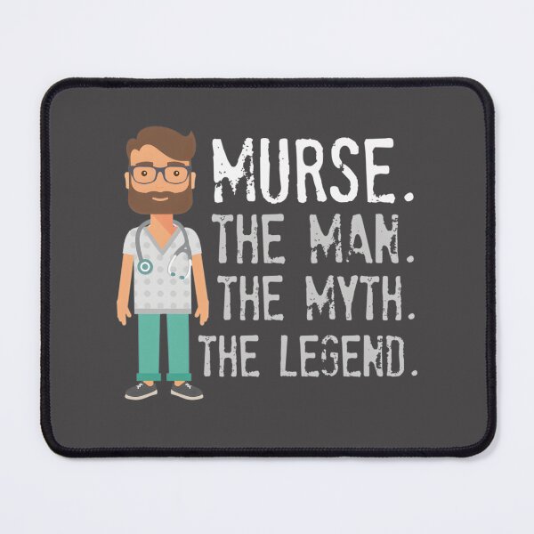 Item preview, Murse The Man The Myth The Legend - Gift Idea for Male Nurses designed and sold by Kahnman.