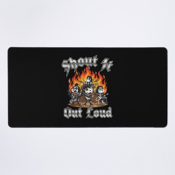 Item preview, Snoopy K.I.S.S Rock Band Shout It Out Loud designed and sold by JhinK1.