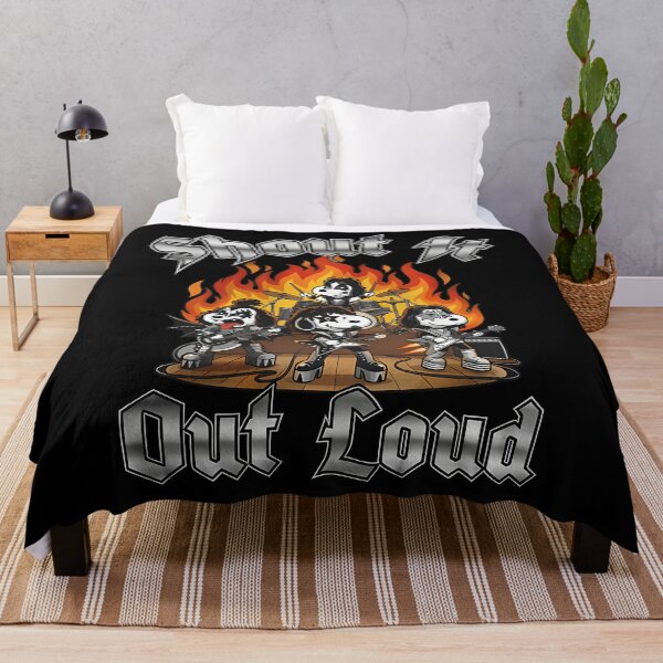 Item preview, Snoopy K.I.S.S Rock Band Shout It Out Loud designed and sold by JhinK1.
