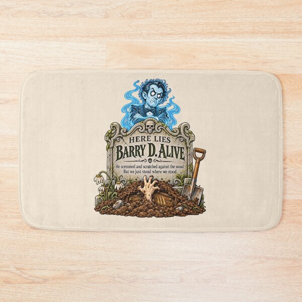 Item preview, ⚡HAUNTED TOMBSTONE COLLECTION - Barry D. Alive  designed and sold by WheelieGdArt.
