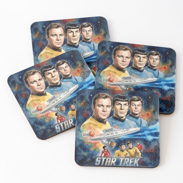 Item preview, Star Trek Original Series Retro Full Color Crew  Special Poster designed and sold by TrendingFabrics.