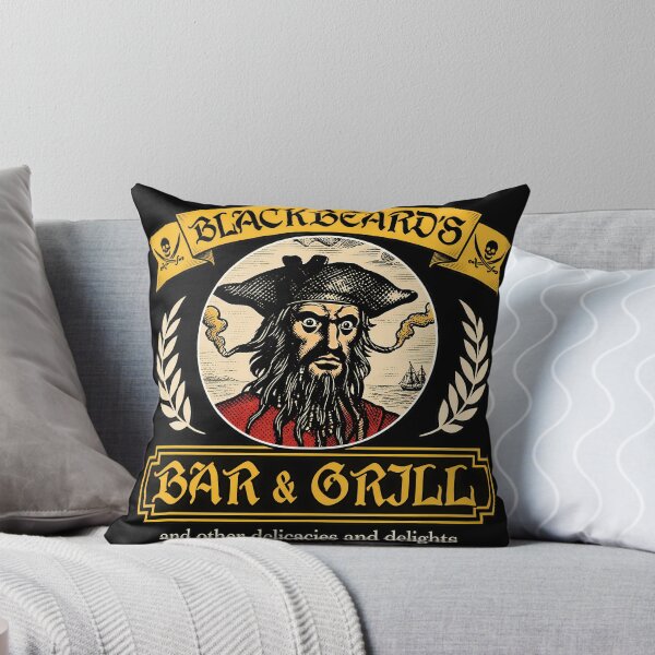 Item preview, Blackbeard’s Bar & Grill Crest designed and sold by burrito-site.