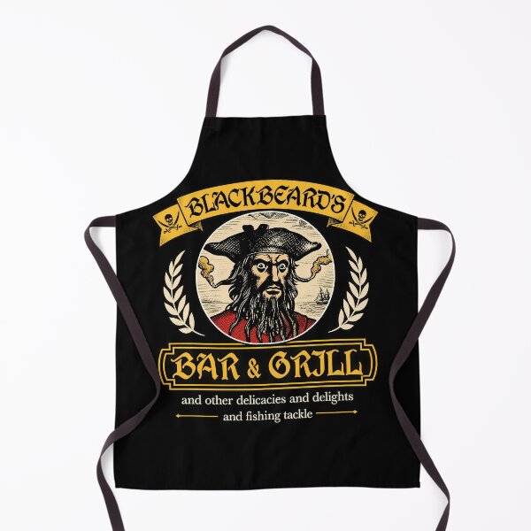 Item preview, Blackbeard’s Bar & Grill Crest designed and sold by burrito-site.