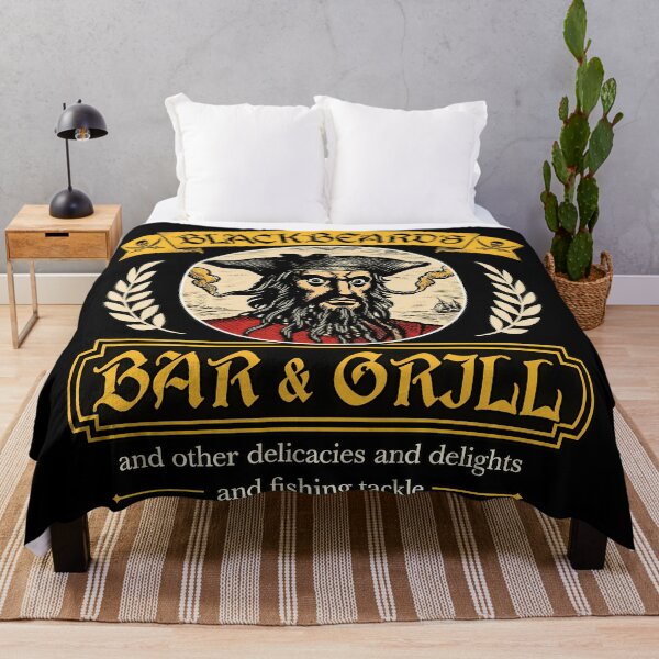 Item preview, Blackbeard’s Bar & Grill Crest designed and sold by burrito-site.