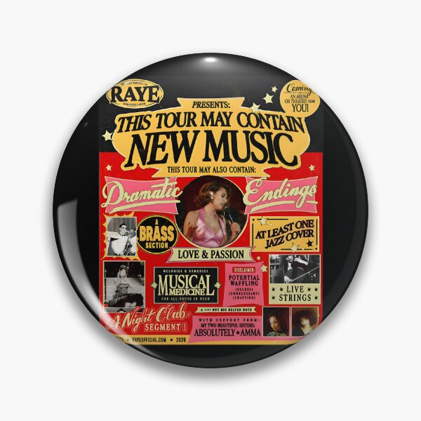 Item preview, Raye This Tour May Contains New Music UK Tour UK 2026 Jumper designed and sold by meallaanezz.