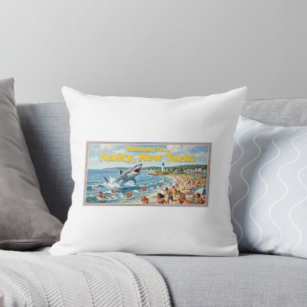 Item preview, The Great Shark Holiday Card designed and sold by deafhoops1.