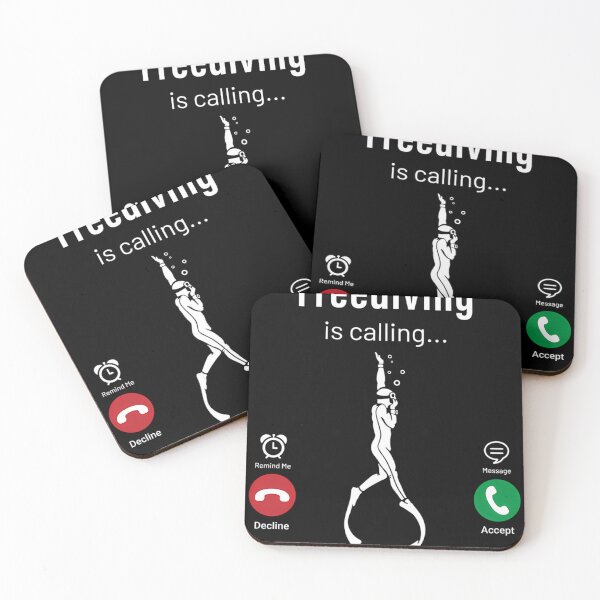Item preview, Freediving Is Calling And I Must Go designed and sold by TabethaWedlock.