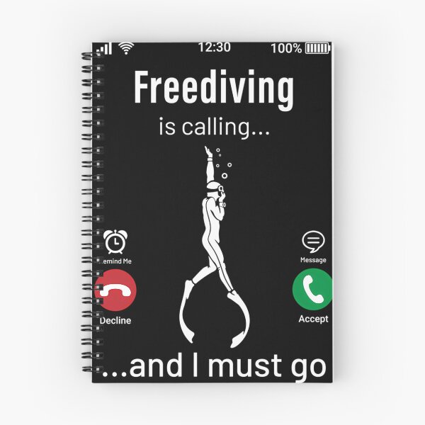 Item preview, Freediving Is Calling And I Must Go designed and sold by TabethaWedlock.
