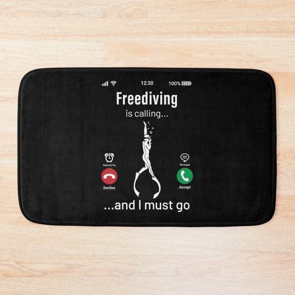Item preview, Freediving Is Calling And I Must Go designed and sold by TabethaWedlock.