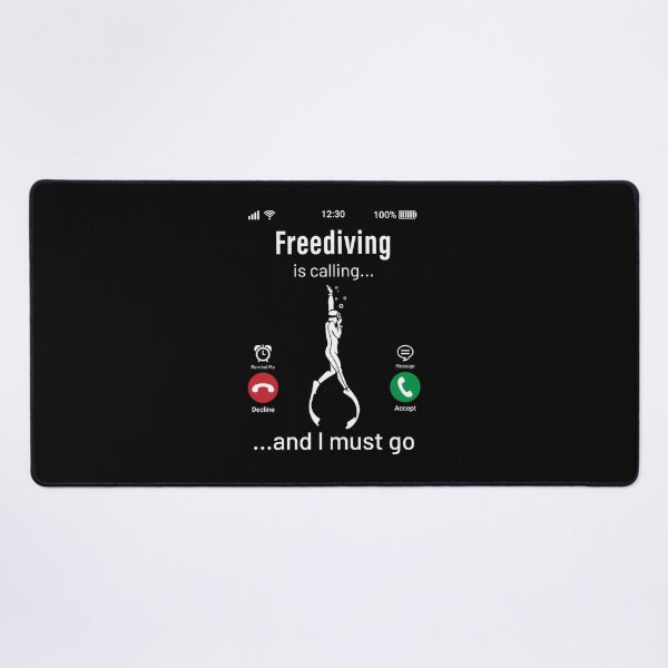 Item preview, Freediving Is Calling And I Must Go designed and sold by TabethaWedlock.