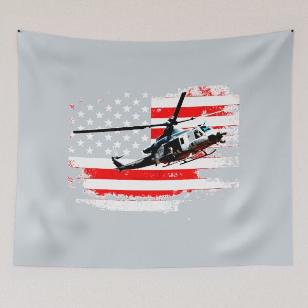 Item preview, Uh1 Huey Helicopter designed and sold by ClarethaBird.