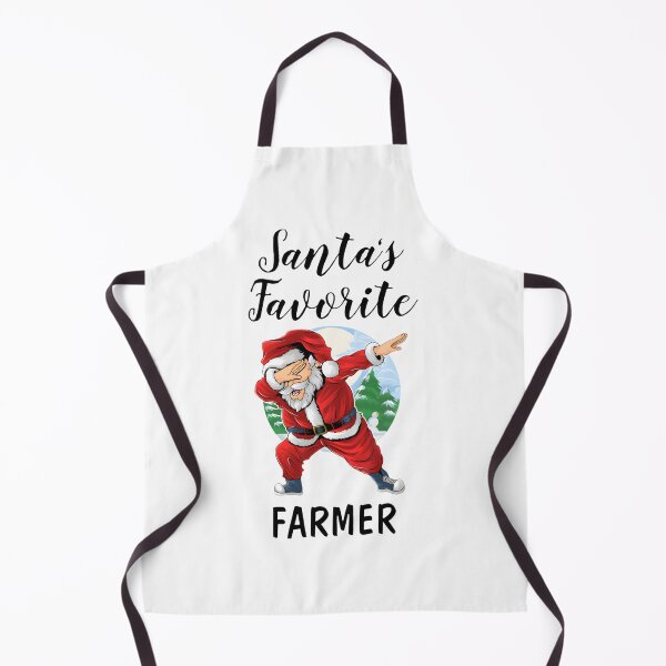 Item preview, Santa's Favorite Farmer Funny Christmas Gift for Agriculture Lovers designed and sold by PudgyBear.