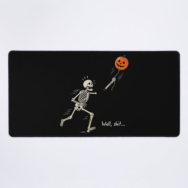Item preview, Skeleton Lost Balloon Retro Funny Saying Halloween designed and sold by River Silva.