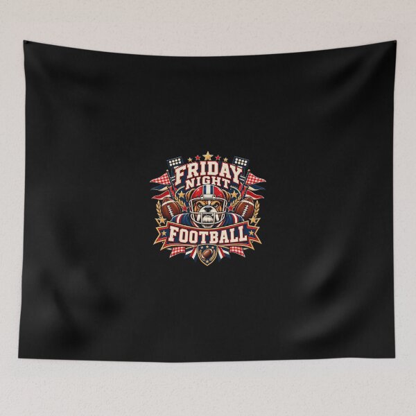 Item preview, Friday Night Football Bulldog Mascot designed and sold by TabethaWedlock.
