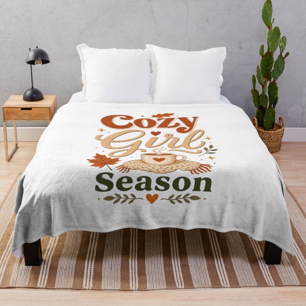 Item preview, Cozy Girl Season – Cute Fall & Autumn Design for Women, Cozy Season Lover Gift designed and sold by PrintSparkDesigns.