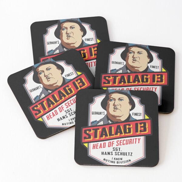Item preview, Stalag 13 Hans Schultz Germany's Finest Head of Security Crest designed and sold by TremayneKub.