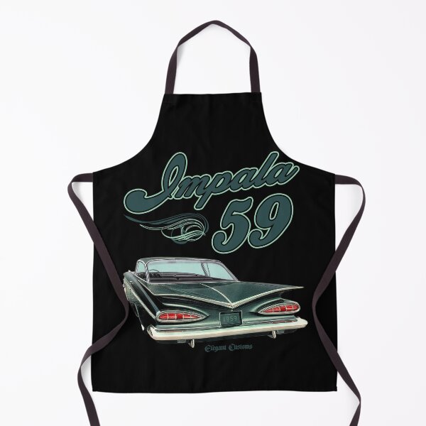 Item preview, 1959 Chevy Impala rear with text - Lowrider, Kustom, Hot Rod, Muscle Car designed and sold by Elegant Customs.