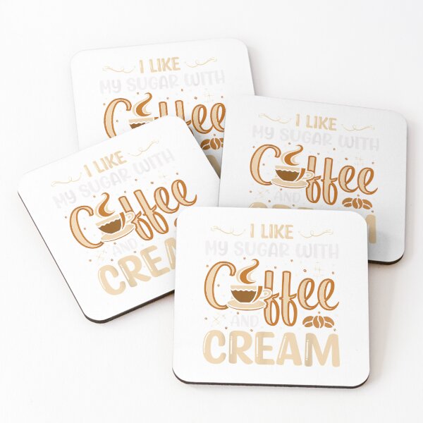 Item preview, I Like My Sugar With Coffee And Creamer Funny T-Shirt designed and sold by gidget-gadget.