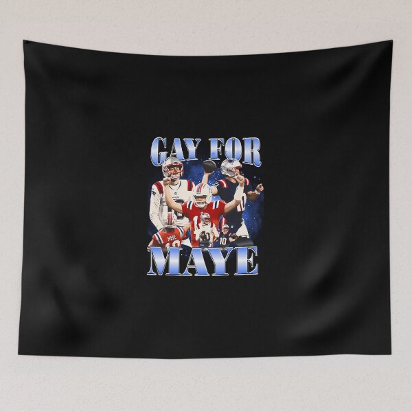 Item preview, Gay For Maye Football Drake Maye Bootleg Meme designed and sold by TabethaWedlock.