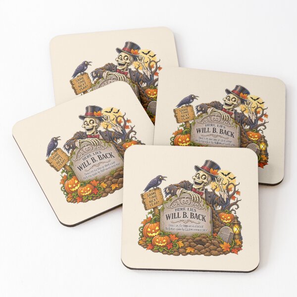 Item preview, ⚡HAUNTED TOMBSTONE COLLECTION - Will B. Back designed and sold by WheelieGdArt.