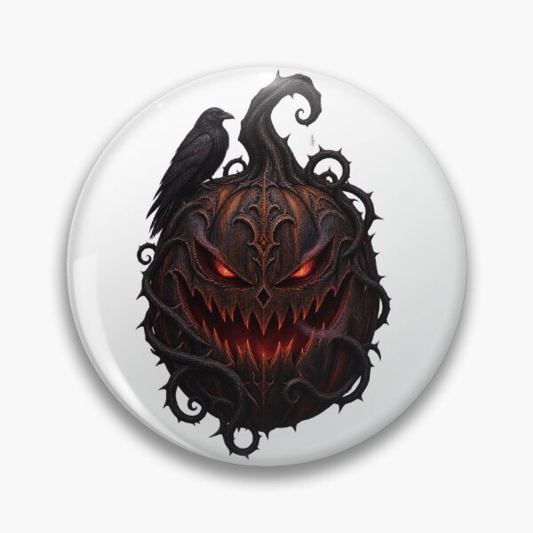 Item preview, Gothic Pumpkin with Raven designed and sold by Tshirtit.