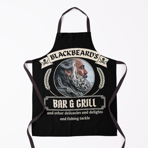 Item preview, Blackbeard’s Nautical Bar & Grill Crest designed and sold by burrito-site.