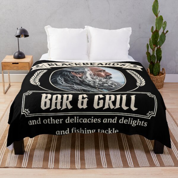 Item preview, Blackbeard’s Nautical Bar & Grill Crest designed and sold by burrito-site.